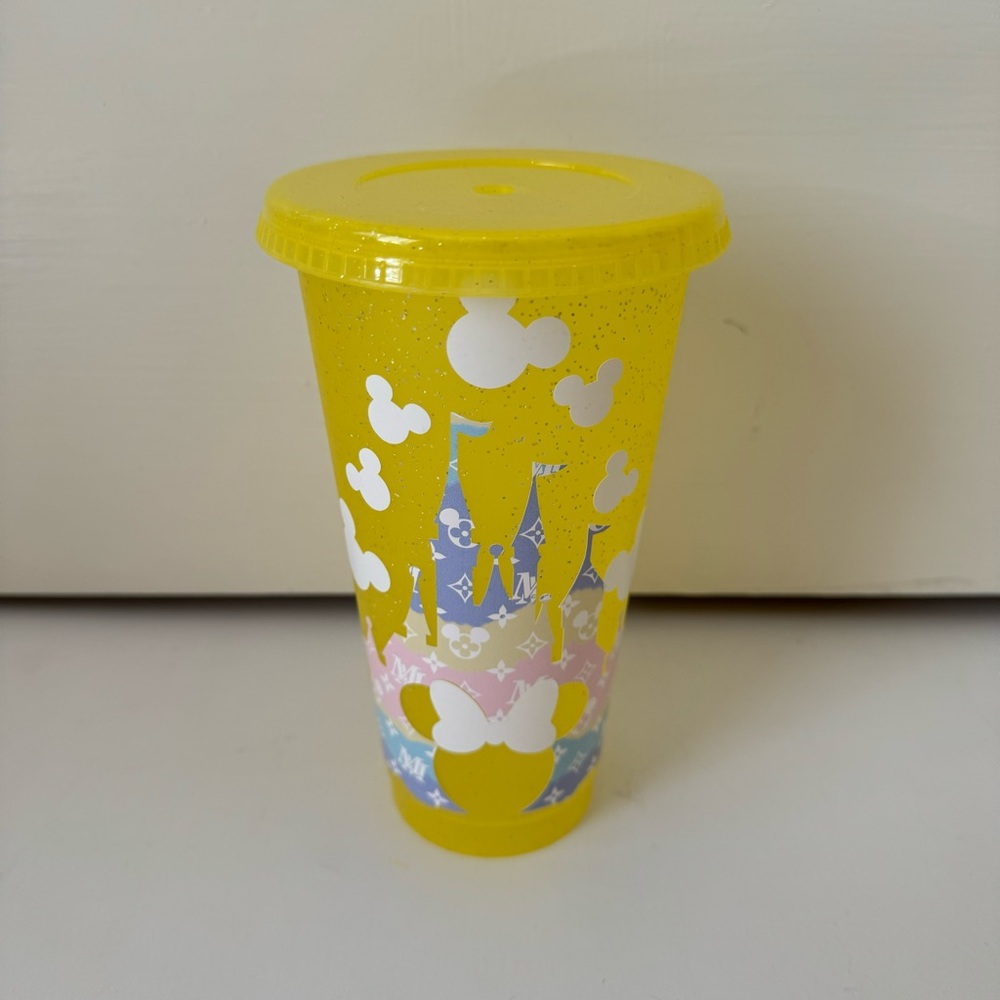Disney Yellow Tumbler Cup